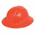 Omega II Full Brim Hard Hat w/ 6 Point Slide Lock - Hi Viz Orange